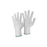 Rukavice CXS TEWI, textilní s PVC terčíky, bílé - 6