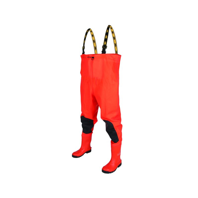Bezpečnostní holínka ARDON®CHEST WADERS Max S5 - fluo oranžová  (na objednávku) 4 - 1