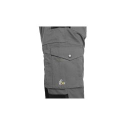 Zahradníky CXS STRETCH, zimní, pánské, šedo - černé - 7