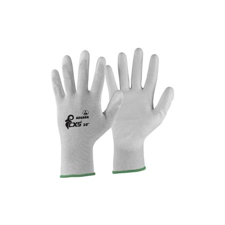 Rukavice CXS ADGARA, antistatické, ESD, povrstvená dlaň a prsty - 5