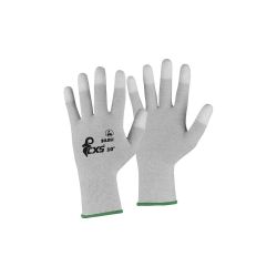 Rukavice CXS SILOLI, antistatické, ESD, povrstvené konečky prstů - 4