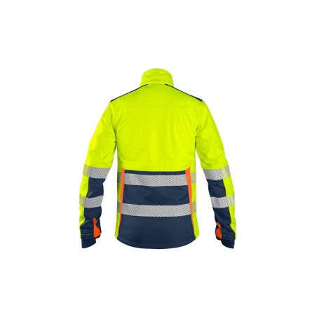 Bunda CXS BENSON, výstražná, softshell, pánská - 2