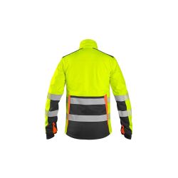 Bunda CXS BENSON, výstražná, softshell, pánská - 65