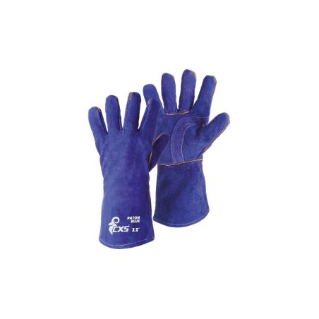 Rukavice CXS PATON BLUE, svářecí, - 1