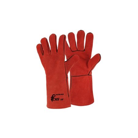 Rukavice CXS PATON RED, svářecí - 2