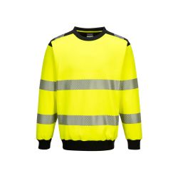 Mikina s výstřihem ke krku PW3 Hi-Vis - 2