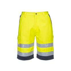 HiVis kraťasy, směsový materiál - 2