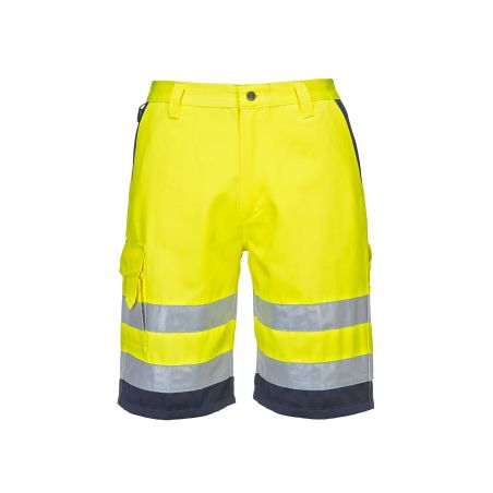 HiVis kraťasy, směsový materiál - 2