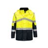 Dvoubarevná prodyšná bunda Hi-Vis - 1