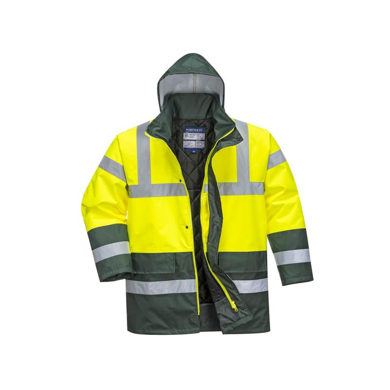 Dvoubarevná zimní bunda Hi-Vis Traffic - 2