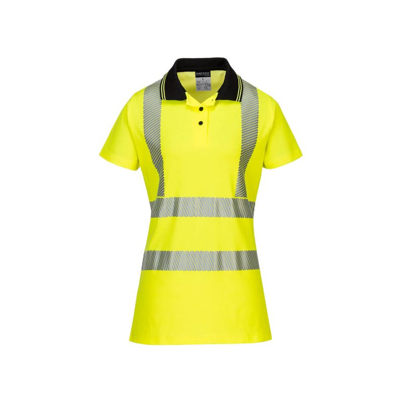 Hi-Vis dámská bavlněná polokošile Comfort Pro S/S - 3