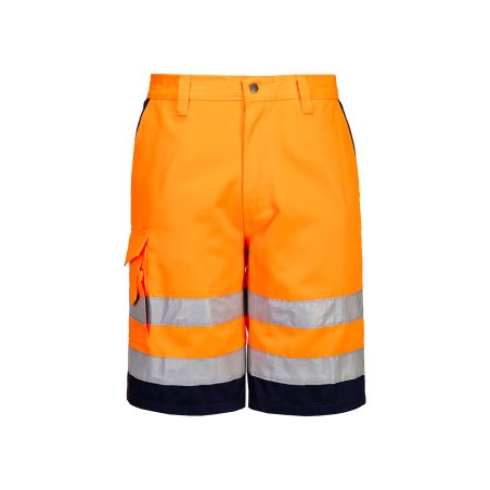 HiVis kraťasy, směsový materiál - 1