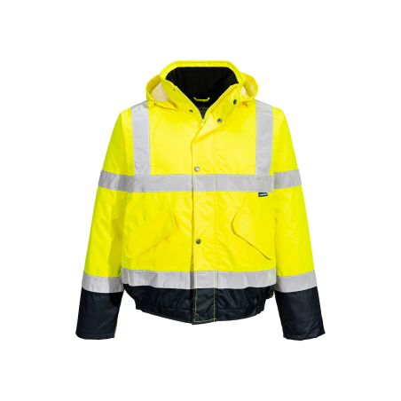 Dvoubarevný Hi-Vis bomber - 2
