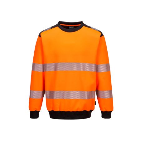 Mikina s výstřihem ke krku PW3 Hi-Vis - 1