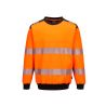 Mikina s výstřihem ke krku PW3 Hi-Vis - 1