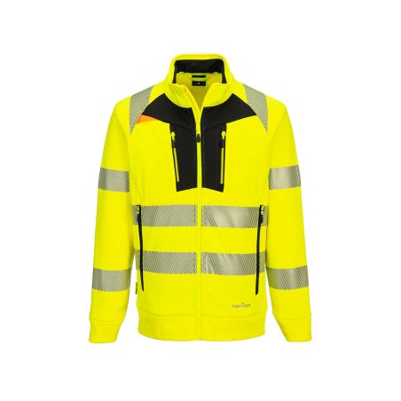 DX4 Hi-Vis mikina s výstřihem na zip - 2