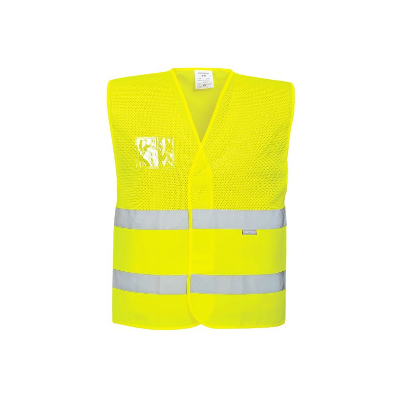 Síťovaná reflexní vesta HiVis - 2
