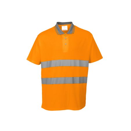 Polokošile bavlna Comfort Hi-Vis S/S - 1