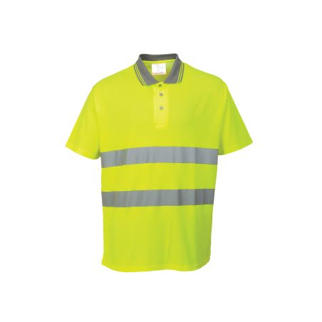 Polokošile bavlna Comfort Hi-Vis S/S - 2