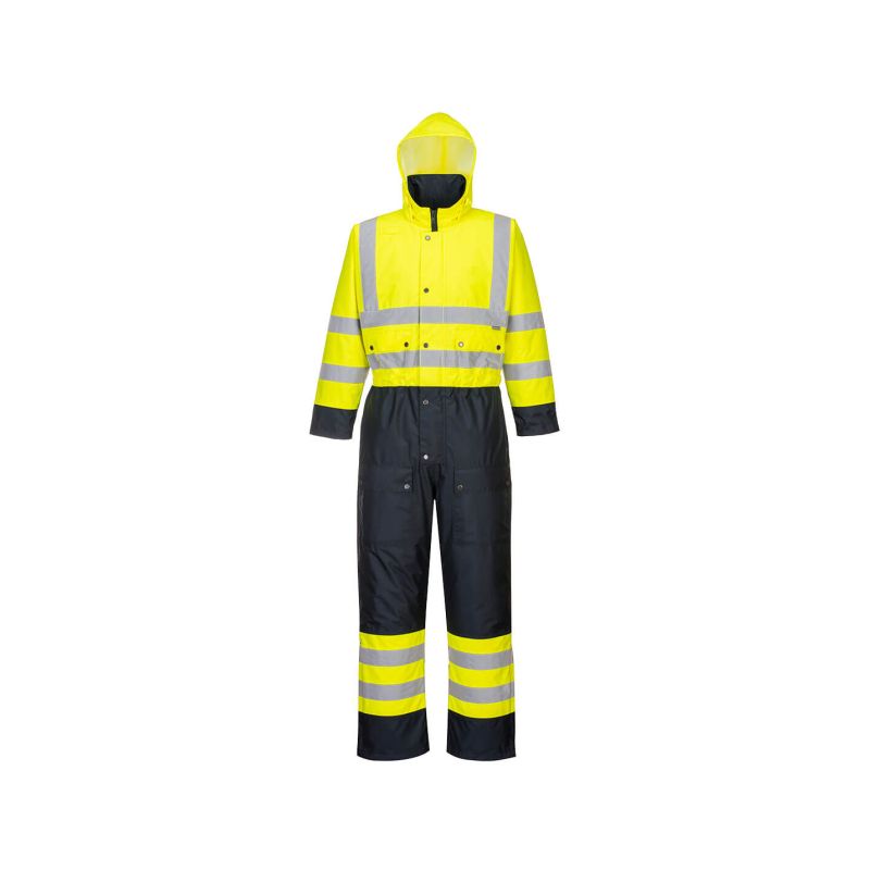 Zateplená kombinéza Hi-Vis Contrast - 3