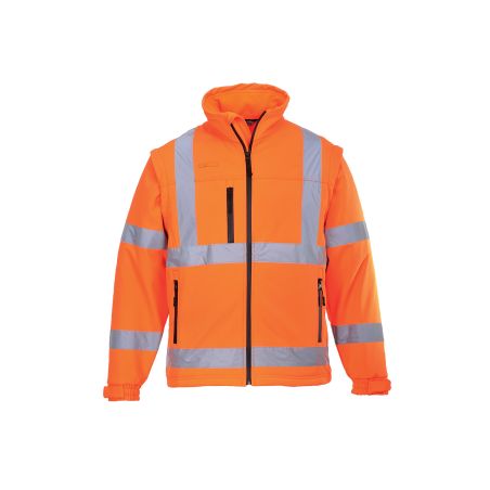 Hi-Vis 2v1 softshelová bunda (3L) - 1