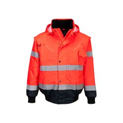 Bunda 3v1 Bomber Hi-Vis Contrast - 3