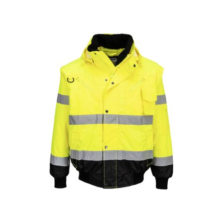 Bunda 3v1 Bomber Hi-Vis Contrast - 4