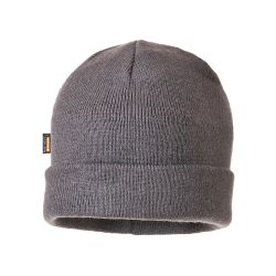 Zateplená pletená čepice - 6