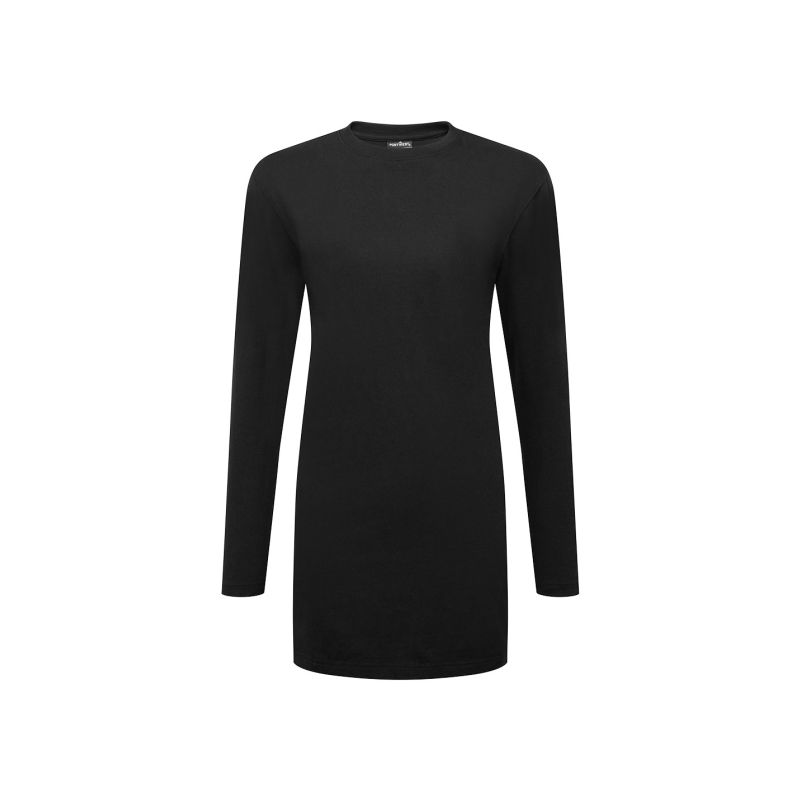Dámské bavlněné tričko volného střihu L/S - 1