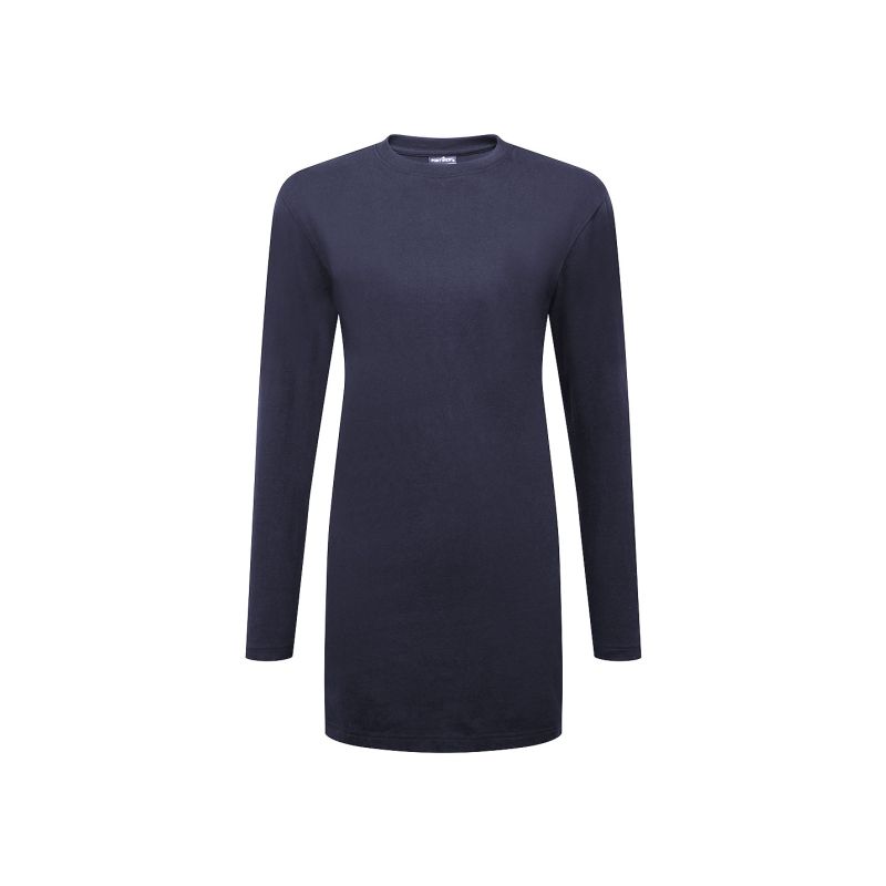Dámské bavlněné tričko volného střihu L/S - 2