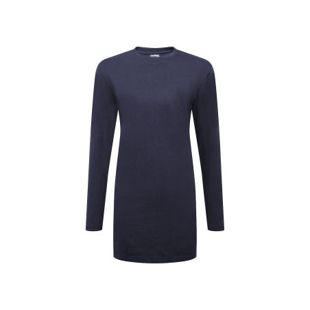 Dámské bavlněné tričko volného střihu L/S - 2