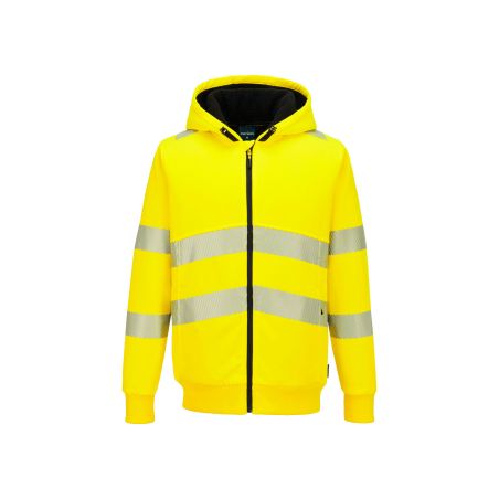 PW321 zimní mikina s kapucí s vysokou viditelností - 2