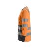 Triko AllroundWork reflexní s dlouhým rukávem, tř. 2 oranžovočerné - 2