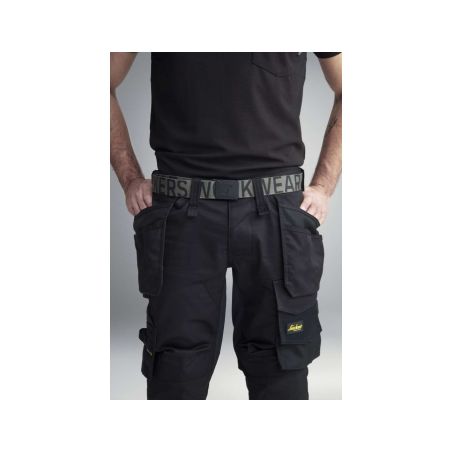 Opasek s nápisem Snickers Workwear černý - 2