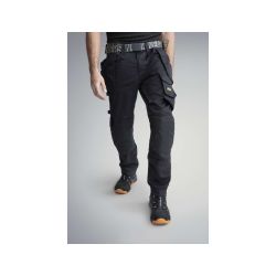 Opasek s nápisem Snickers Workwear černý - 3