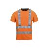 Triko reflexní AVS s kr. rukávem, třída 2/3 oranžové - 1