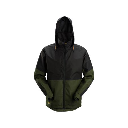 Nepromokavá pracovní bunda khaki - 1