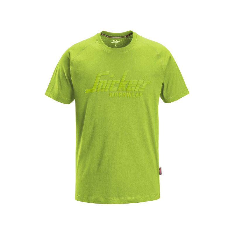 Tričko Snickers Workwear limetkové - 1
