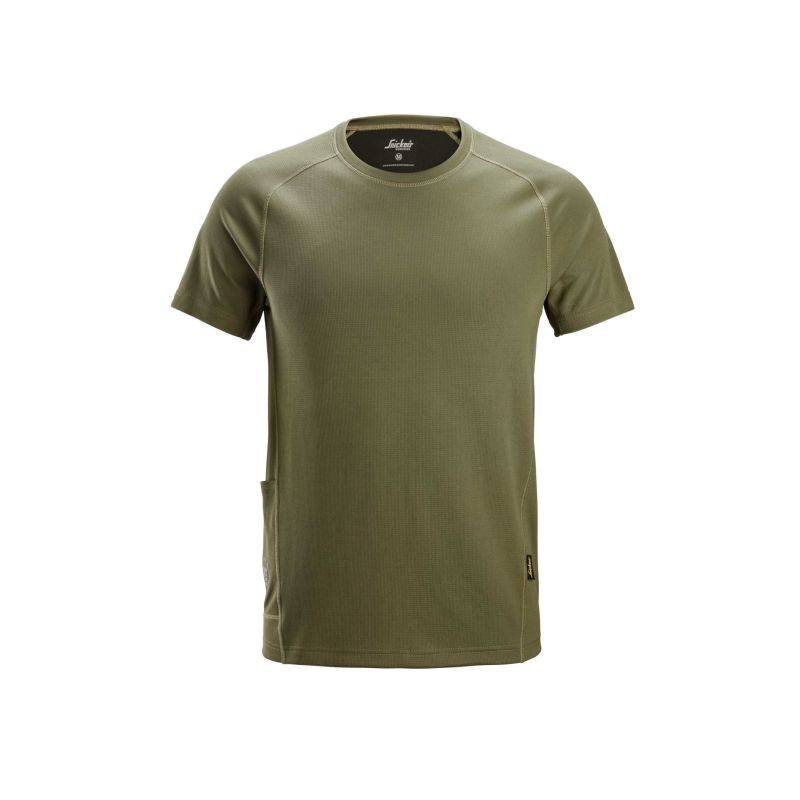 Funkční tričko Stay Fresh khaki - 1