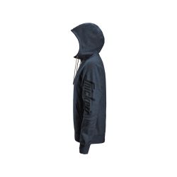Mikina Snickers Workwear na zip s kapucí modrá - 3
