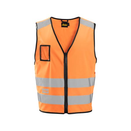 Reflexní vesta Snickers Workwear, třída 2 oranžová - 1