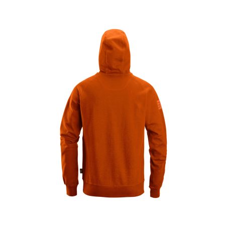 Mikina Snickers Workwear s kapucí Bright oranžová - 2