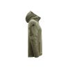 Mikina s kapucí FlexiWork Mesh khaki - 3