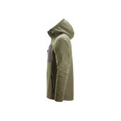 Mikina s kapucí FlexiWork Mesh khaki - 4