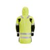 Reflexní parka AW nepromokavá třída 3, žlutá - 2