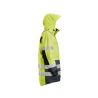 Reflexní parka AW nepromokavá třída 3, žlutá - 4