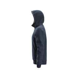 Mikina na zip Snickers Workwear modrá - 3