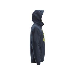 Mikina na zip Snickers Workwear modrá - 4