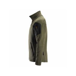 Mikina funkční Mikrofleece na zip khaki - 4