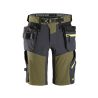 Kraťasy FlexiWork+ Softshell Stretch khaki - 1